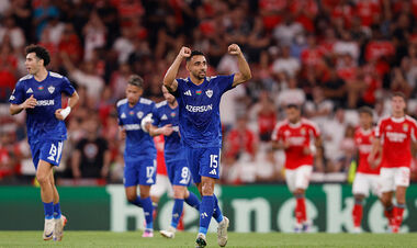 ВІДЕО. Трубін навіть не стрибнув. Як Карабах відіграв один гол у Бенфіки