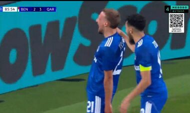 ВІДЕО. Карабах вийшов уперед у матчі з Бенфікою: Кащук забив гол Трубіну!