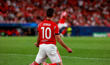 УЄФА «вкрав» у Судакова асист у матчі Ліги чемпіонів Бенфіка – Карабах