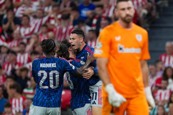 ВИДЕО. Мартинелли вышел на поле и спустя минуту забил в ворота Атлетика