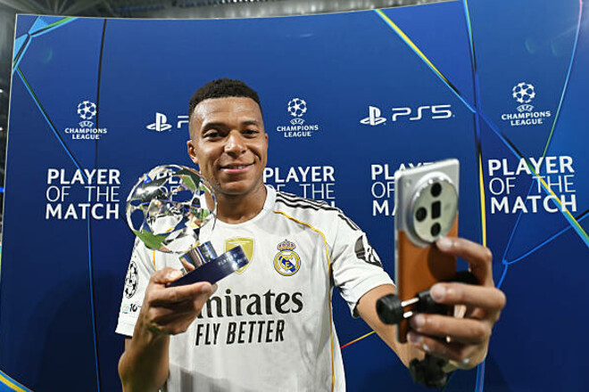 ФОТО. Мбаппе – лучший игрок матча Реала с Марселем. Очень высокая оценка