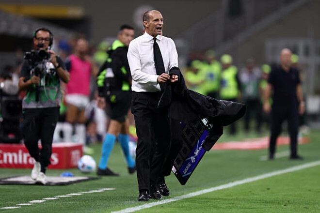 Счет выставлен. Аллегри получил наказание за свои слова в адрес судей