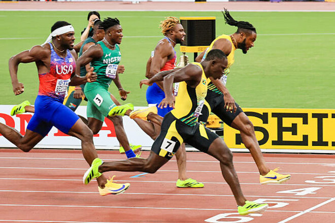 ВИДЕО. Сенсационный победитель ЧМ. Томпсон и Лайлс не выиграли 100-метровку