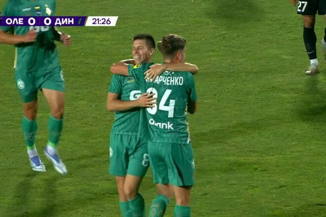 ВІДЕО. Як Піхальонок вивів Динамо вперед у матчі Кубка проти Олександрії