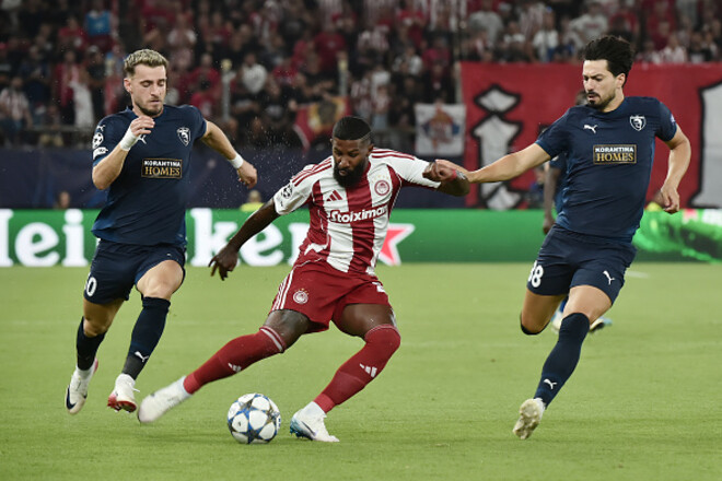 Олимпиакос – Пафос – 0:0. Боевая ничья в Лиге чемпионов. Видеообзор матча