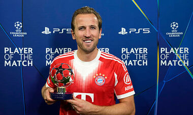 ФОТО. Гарри Кейн получил приз лучшему в игре Баварии с Челси. Крутая оценка