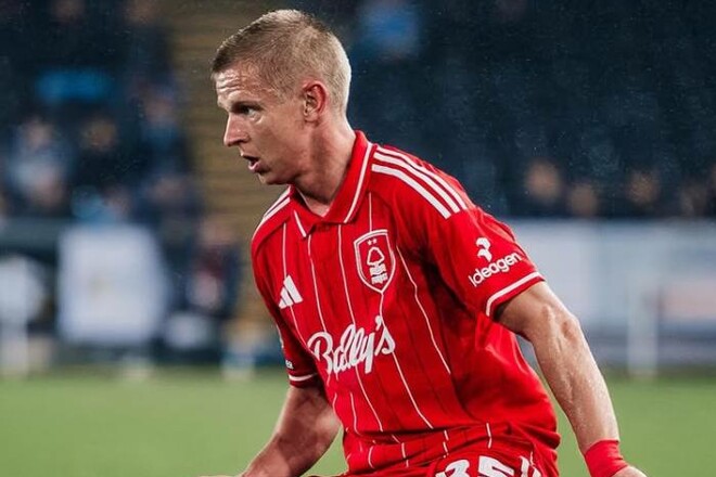 В УАФ відреагували на невдалий дебют Зінченка за Ноттінгем Форест