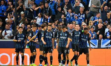 ФОТО. Брюгге громить Монако після першого тайму. Травма Міньоле