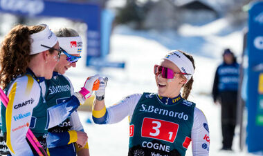 Злягли з хворобою. Застуда змусила шведських лижниць залишити Італію