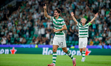 Спортінг відвантажив 4 м'ячі Кайрату в Лізі чемпіонів. Дубль зробив Трінкау