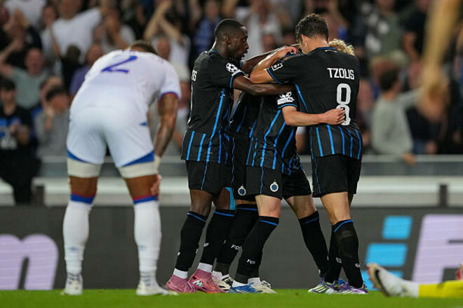 Обнародованы стартовые составы на матч Брюгге – Монако