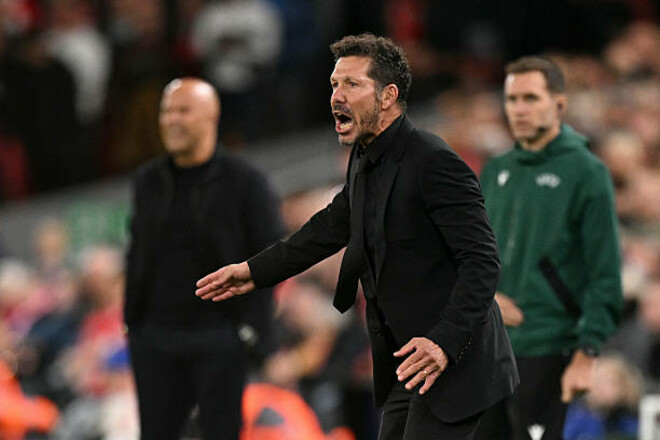 ВИДЕО. Реакция Слота и Симеоне на суперматч Лиги чемпионов