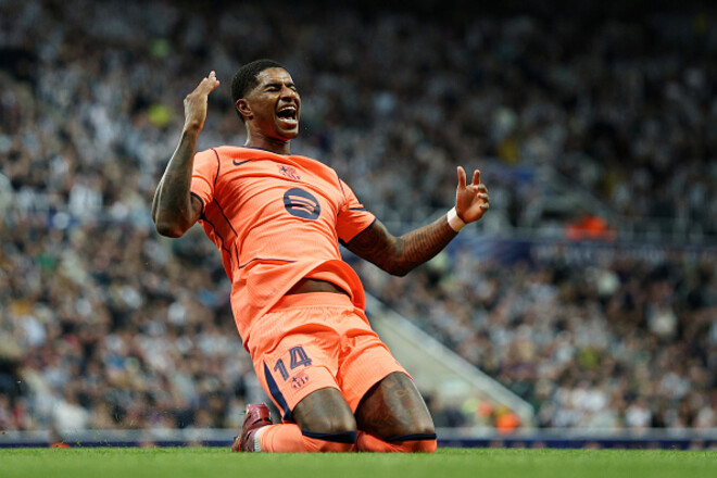 ВІДЕО. Перший гол за Барсу. Як Решфорд вразив ворота Ньюкасла у матчі ЛЧ