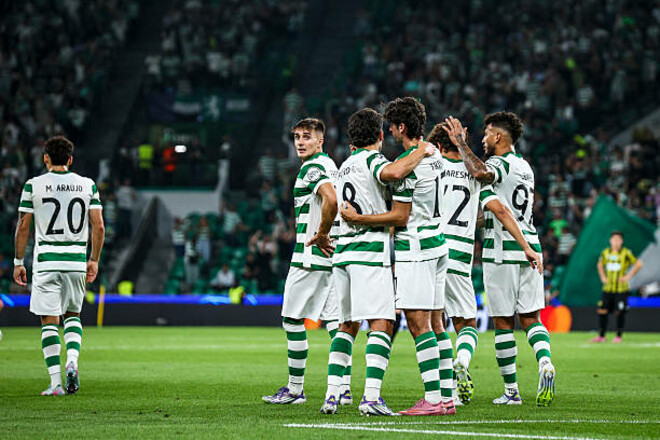 ВІДЕО. Спортинг знищує Кайрат. Три голи за три хвилини у другому таймі