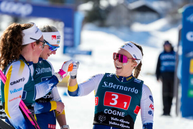 Слегли с болезнью. Простуда заставила шведских лыжниц покинуть Италию