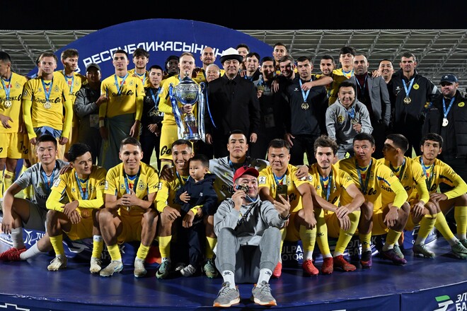 Клуб с четырьмя украинцами выиграл Кубок Кыргызстана. Один из них забил гол