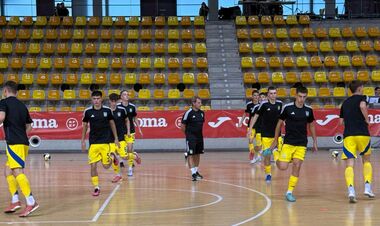 ФОТО. Збірна України U-19 перед матчем з Іспанією