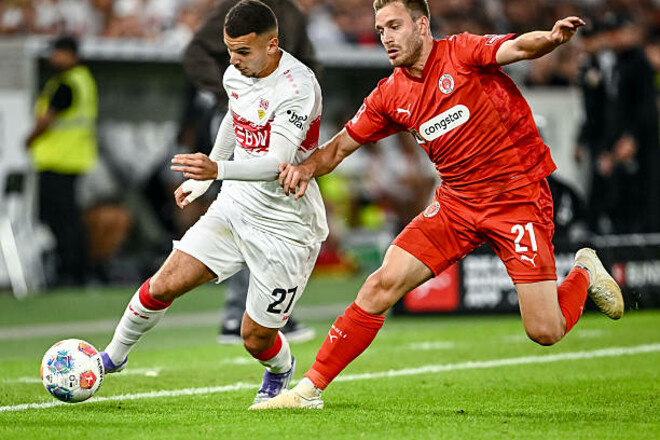 Незабитый пенальти и два мяча. Штутгарт переиграл Санкт-Паули в Бундеслиге