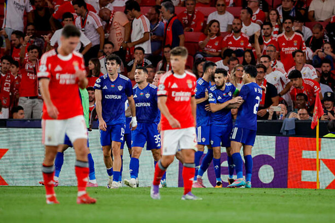 Таблица коэффициентов. Неделя ЛЧ: Азербайджан увеличил отрыв от Украины