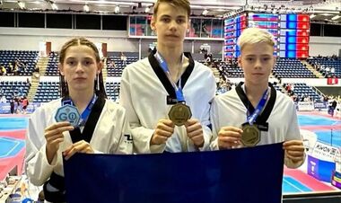 Юные украинцы взяли 6 медалей на соревнованиях по тхэквондо в Гамбурге