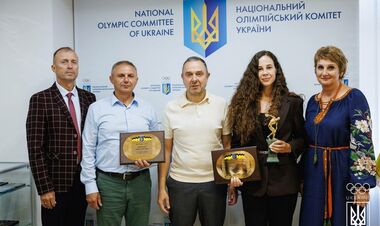 ФОТО. У НОК України відзначили найкращих спортсменів серпня 2025 року