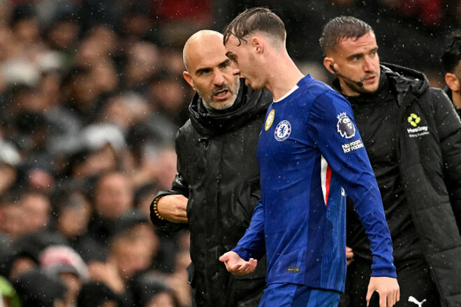 ФОТО. Мареска заменил Палмера на 21-й минуте матча с МЮ. Реакция Коула