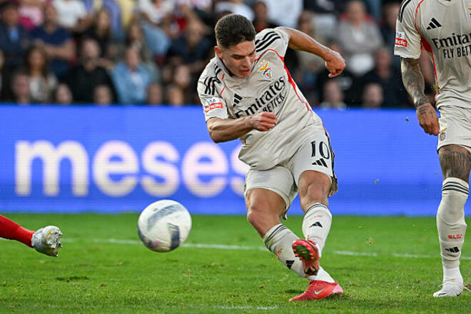 ВІДЕО. У першому матчі з Моуріньо. Судаков забив дебютний гол за Бенфіку