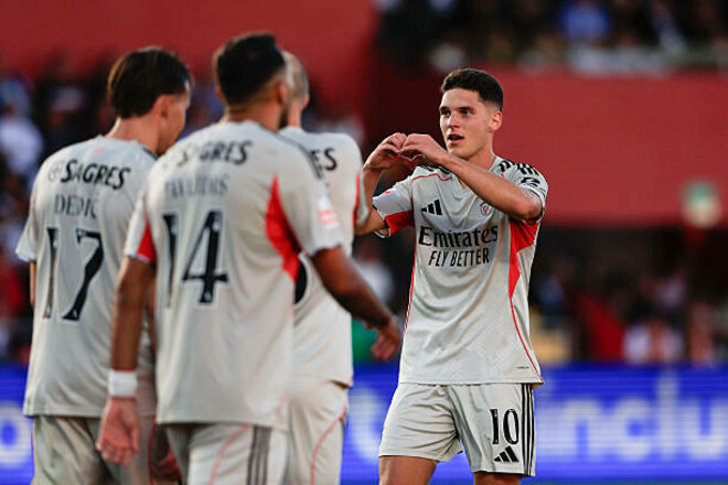 Перший гол Судакова, сухий матч Трубіна. Топовий старт Моуріньо з Бенфікою