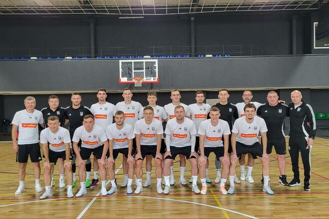 ФОТО. Сборная Украины по футзалу начала тренировочный процесс в Литве