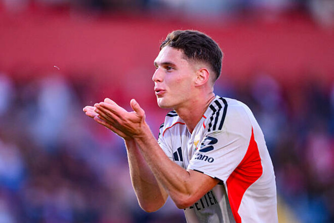 ФОТО. Судаков здивував заявою після дебютного голу за Бенфіку