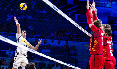 Бельгия – Финляндия. 1/8 финала ЧМ по волейболу. Смотреть онлайн LIVE