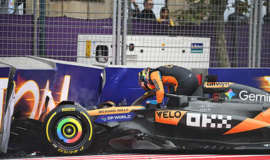 ВИДЕО. Пиастри объяснил фальстарт и вылет на первом круге гонки Ф-1 в Баку