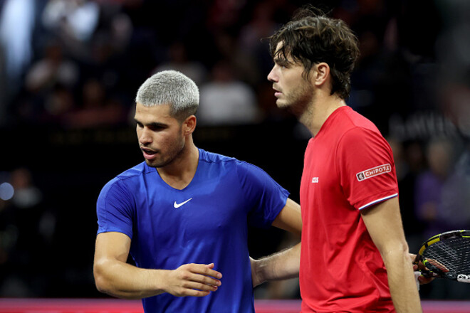 Кубок Лейвера. Фиаско Алькараса. Сборная Мира уничтожила Европу во 2-й день