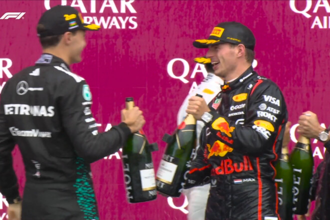 Радость Ферстаппена, первый подиум Сайнса и Мерседес впереди Феррари