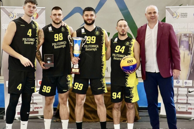 Українці допомогли клубу здобути Суперкубок Румунії з баскетболу 3х3