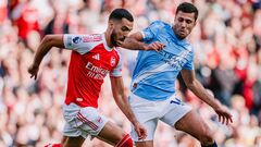 Martinelli saved a draw. Arsenal and Mani City have parted the world