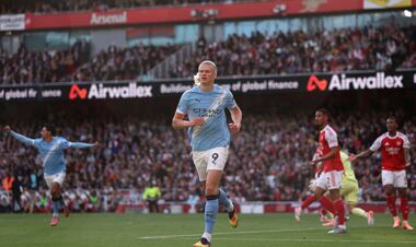 Холанд наздогнав Стерлінга за кількістю голів у складі Манчестер Сіті