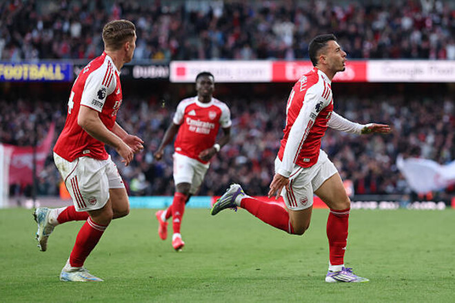 Арсенал не проигрывает Манчестер Сити уже пять матчей АПЛ подряд