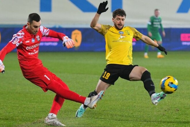 Оболонь – Левый Берег – 1:0. Текстовая трансляция матча