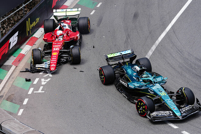 Пилот Астон Мартин потеряет позиции на старте Гран-при Монако