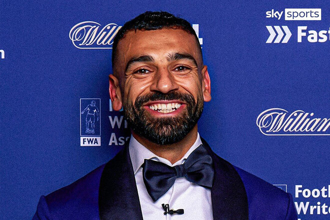 ФОТО. Мохамед Салах появился на награждении в роскошном костюме