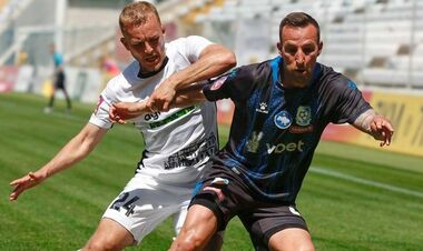 The second draw with the winners. Chernomorets parted peace with Alexandria