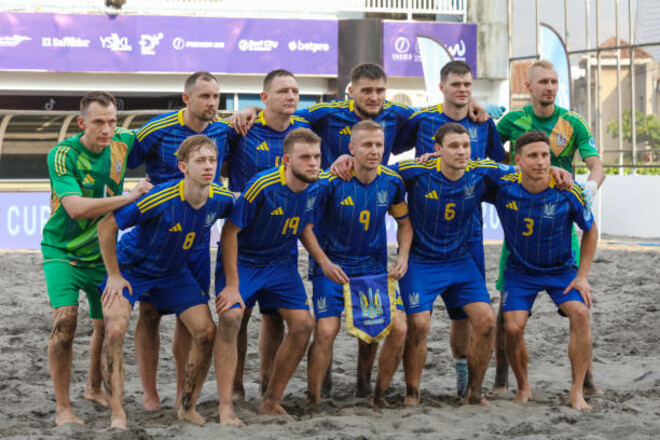 Украина разгромила Грузию в пляжном футболе. Впереди – битва с Испанией
