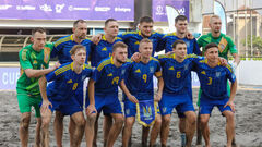 Ukraine defeated Georgia in beach football. Ahead-Battle with Spain