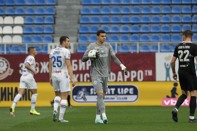 Воспитанник Динамо дебютировал в УПЛ в поединке против Колоса