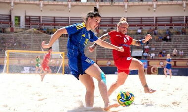Пляжный футбол. Женская сборная Украины сыграет за бронзу Евролиги