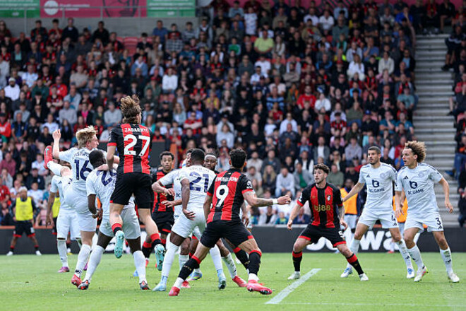 ВИДЕО. Забарный сделал ассист в матче последнего тура АПЛ Борнмут – Лестер