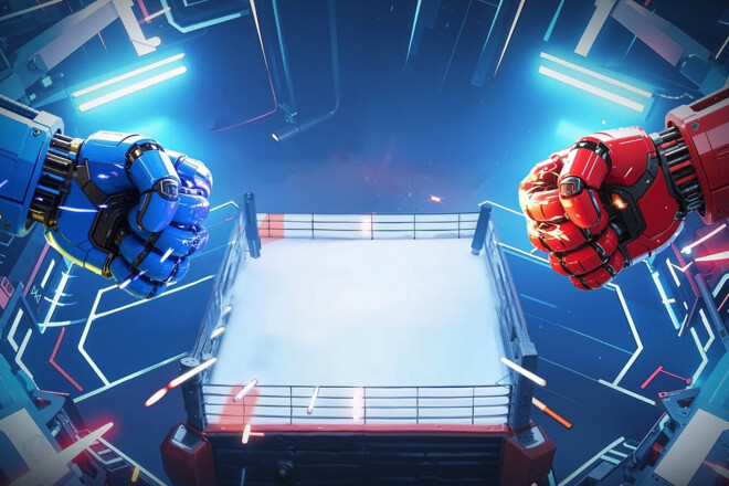 ВИДЕО. Живая сталь. Бокс будущего: роботы вышли на ринг в Китае