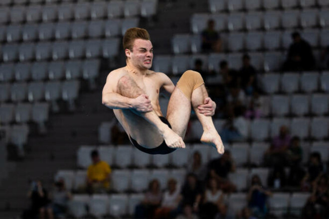 Коновалов узяв бронзу ЧЄ-2025 зі стрибків у воду на 1-метровому трампліні