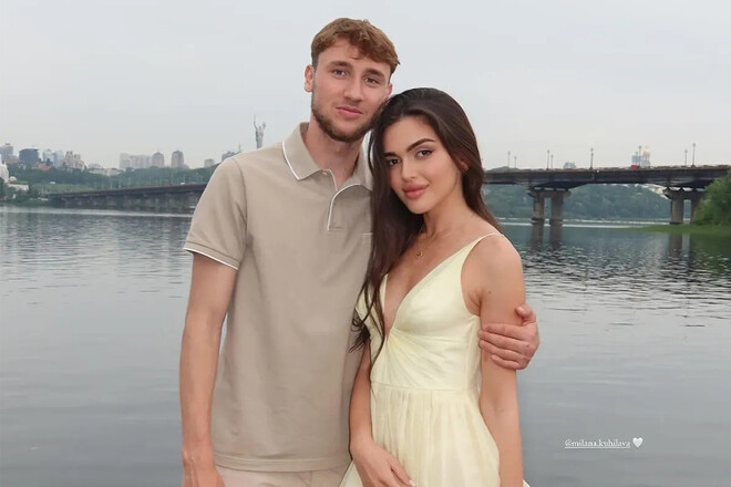 ФОТО. Звезда Динамо показал новую возлюбленную на свадьбе одноклубника